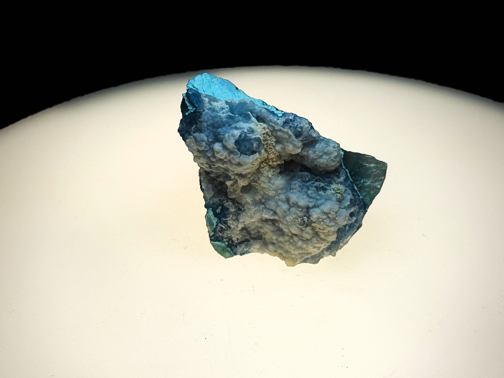Chrysocolla with Quartz - Koakoveld, Namibia