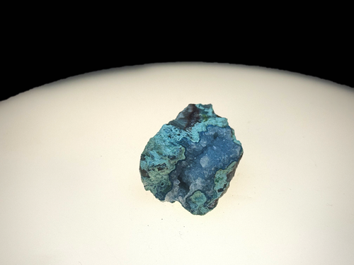 Chrysocolla with Malachite and Quartz - Kaokoveld, Namibia