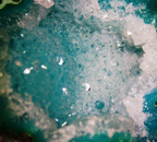 Chrysocolla with Quartz and Malachite - Kaokoveld, Namibia