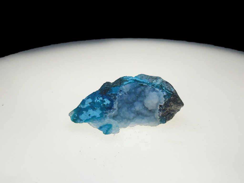 Chrysocolla with Quartz and Shattuckite - Kaokoveld, Namibia