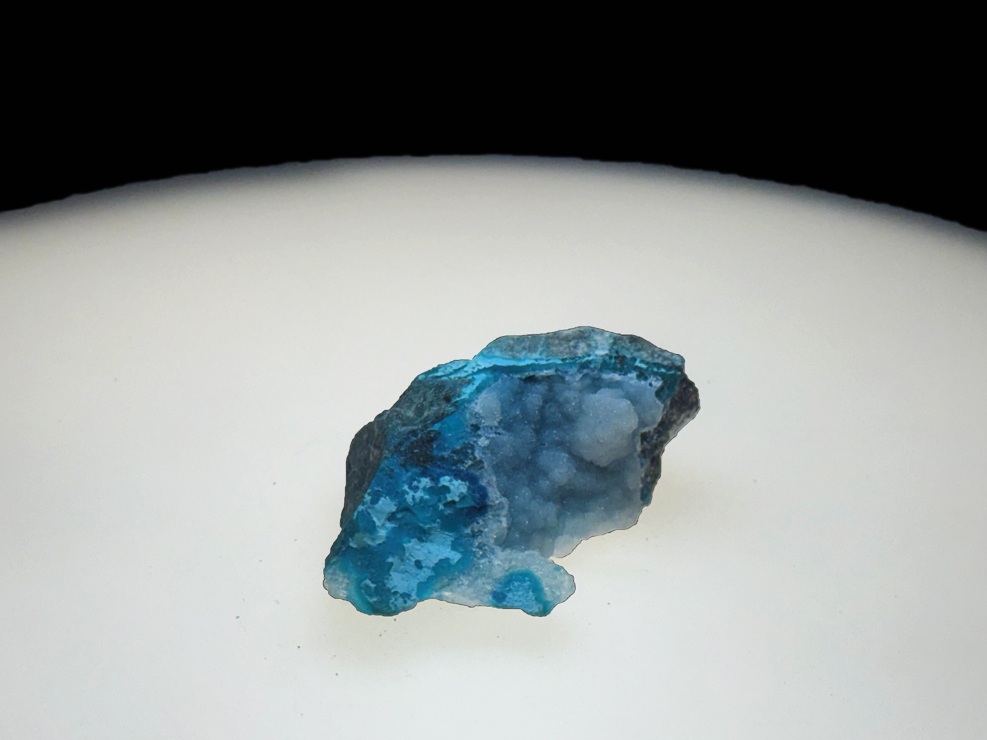 Chrysocolla with Quartz and Shattuckite - Kaokoveld, Namibia