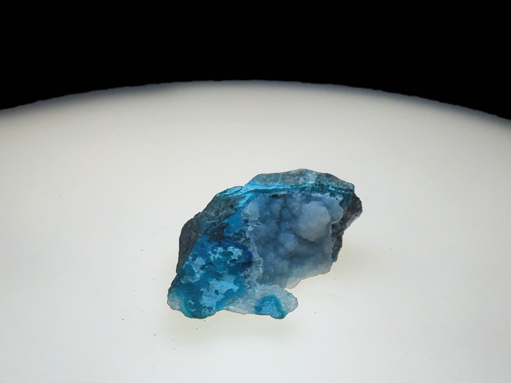 Chrysocolla with Quartz and Shattuckite - Kaokoveld, Namibia