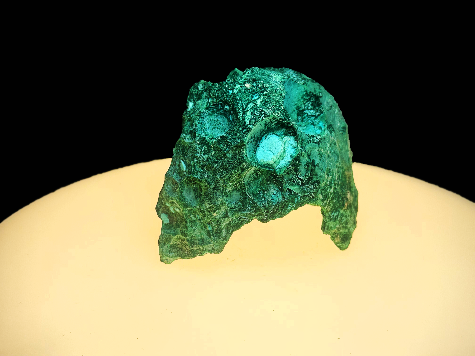 Chrysocolla with Malachite - Kaokoveld, Namibia