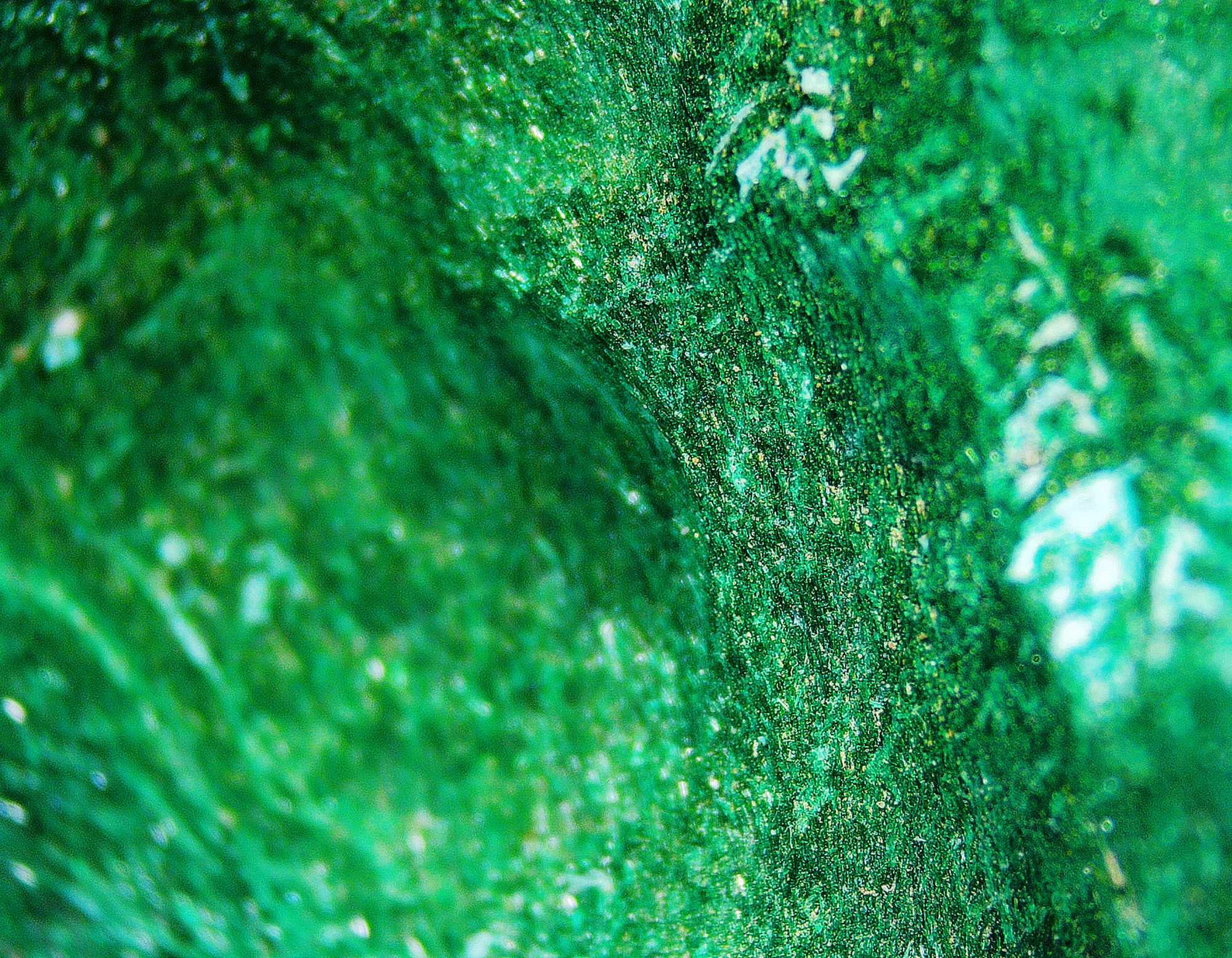 Chrysocolla with Malachite - Kaokoveld, Namibia