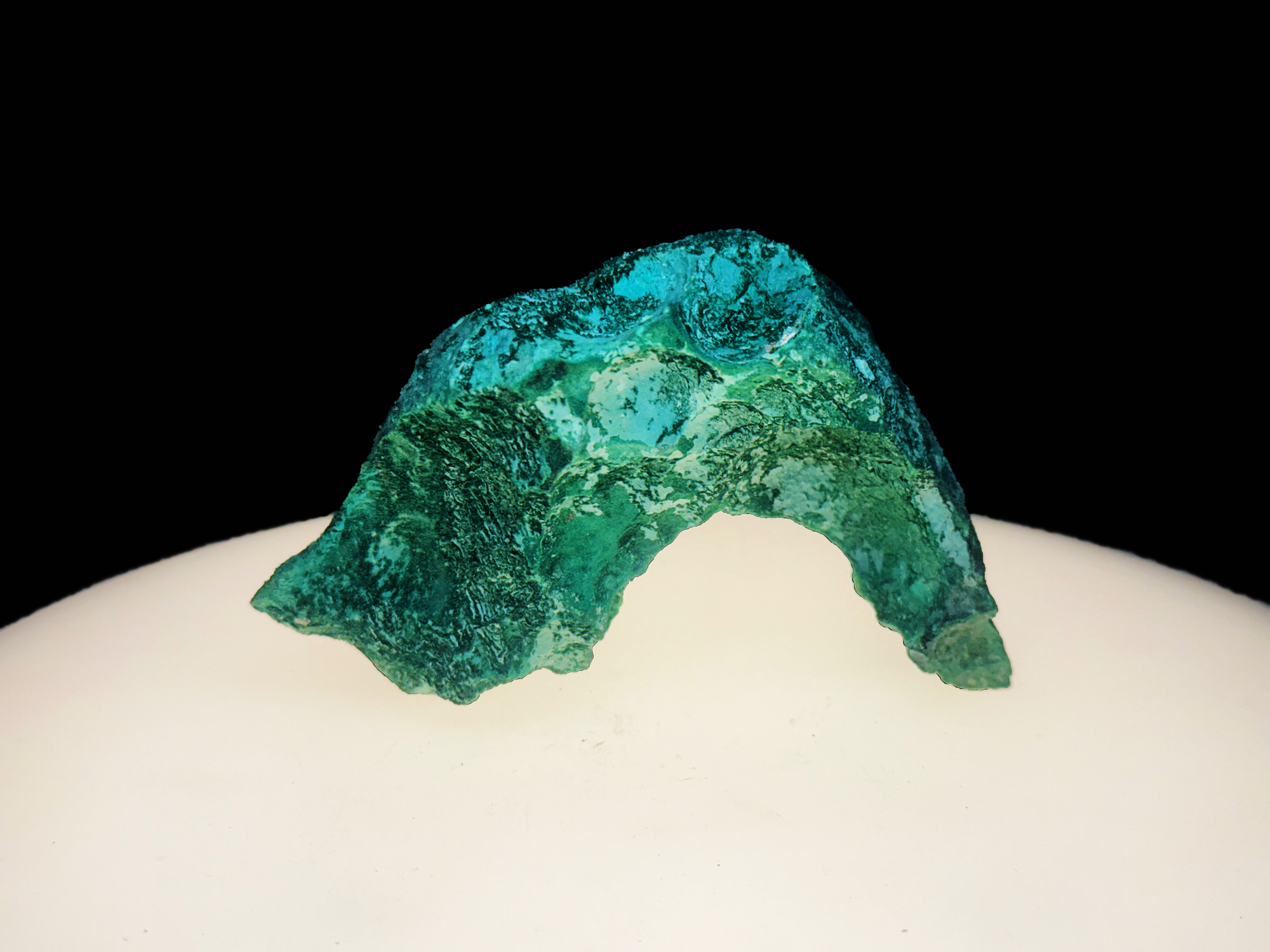 Chrysocolla with Malachite - Kaokoveld, Namibia
