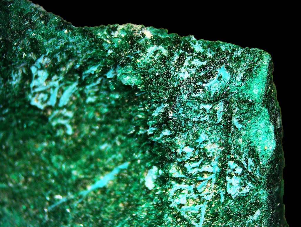 Chrysocolla with Malachite - Kaokoveld, Namibia