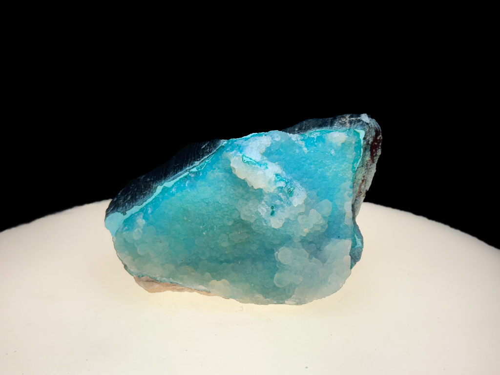 Shattuckite with Quartz and Chrysocolla - Kaokoveld, Namibia