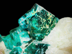 Dioptase on Feldspar–Quartz Matrix - Kaokoveld, Namibia