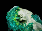 Chrysocolla with Dioptase on Matrix - Kaokoveld, Namibia