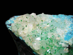 Dioptase on Quartz Matrix - Kaokoveld, Namibia