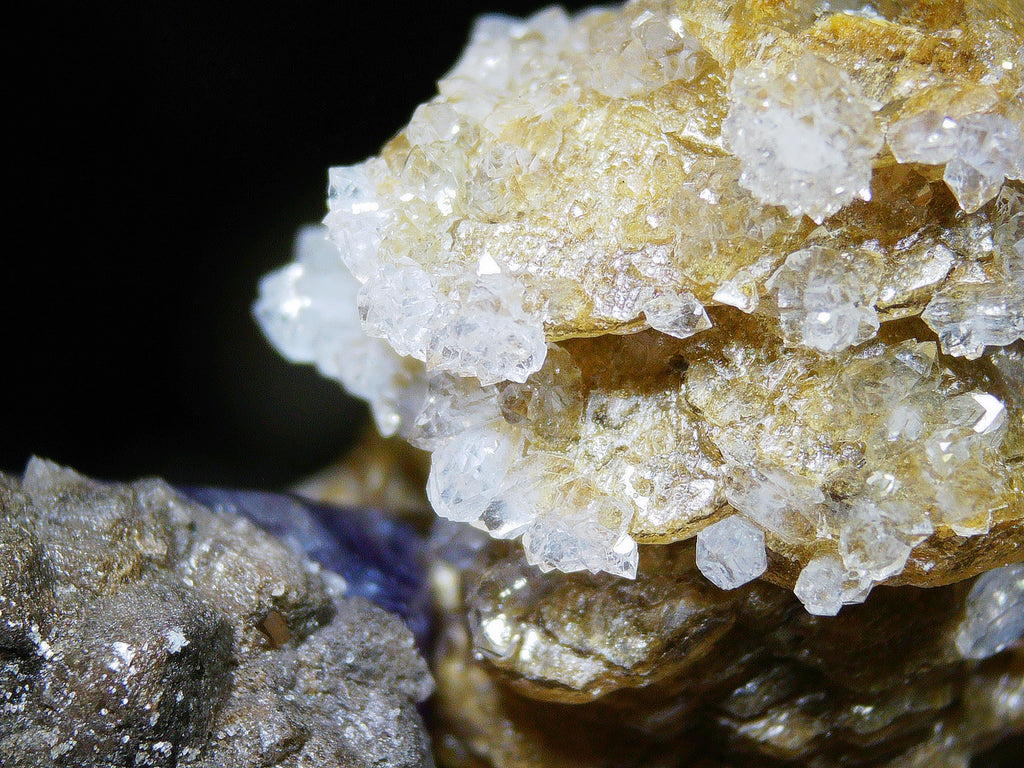 Fluorite with Pyrite on Matrix - Kaokoveld, Namibia