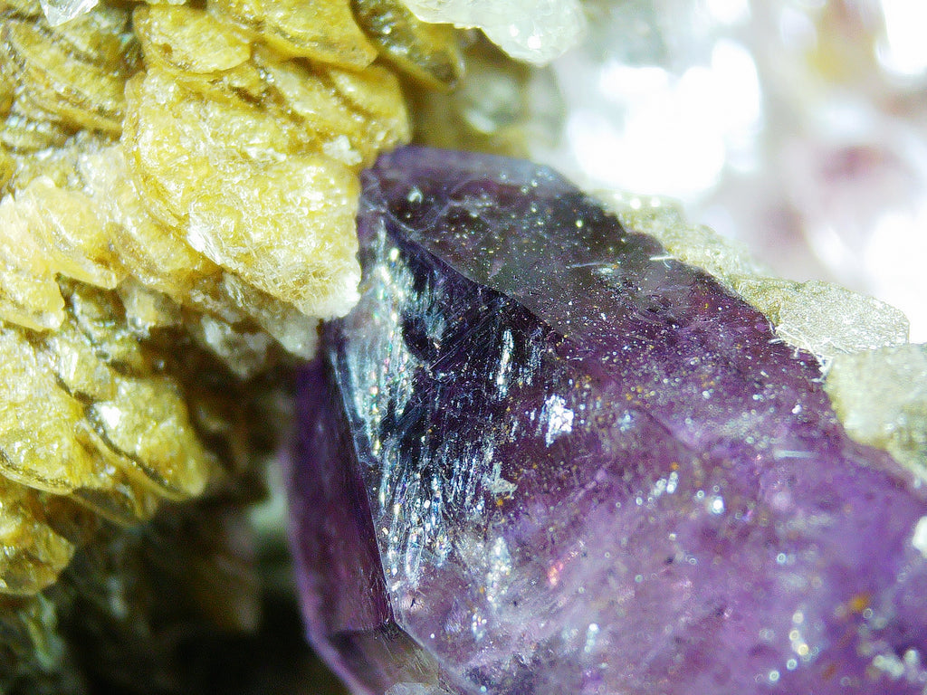 Fluorite with Pyrite on Matrix - Kaokoveld, Namibia