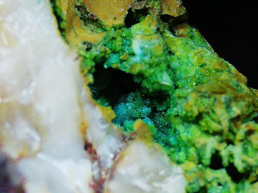 Azurite–Malachite with Chrysocolla on Ironstone Matrix - Kaokoveld, Namibia
