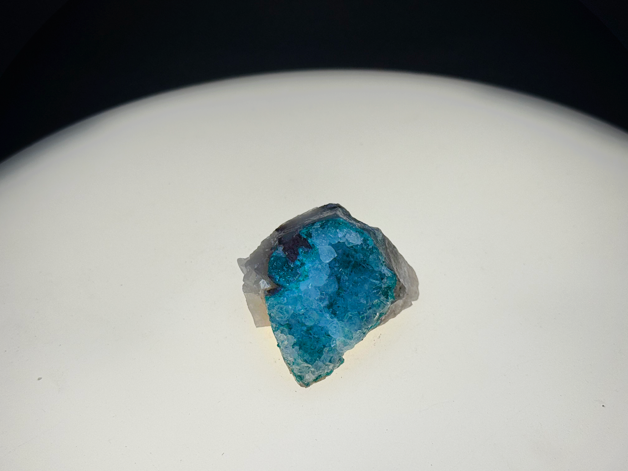 Dioptase on Matrix - Kaokoveld, Namibia