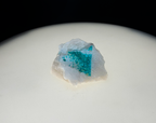 Dioptase on Quartz Matrix mineral specimen from Kaokoveld, Namibia