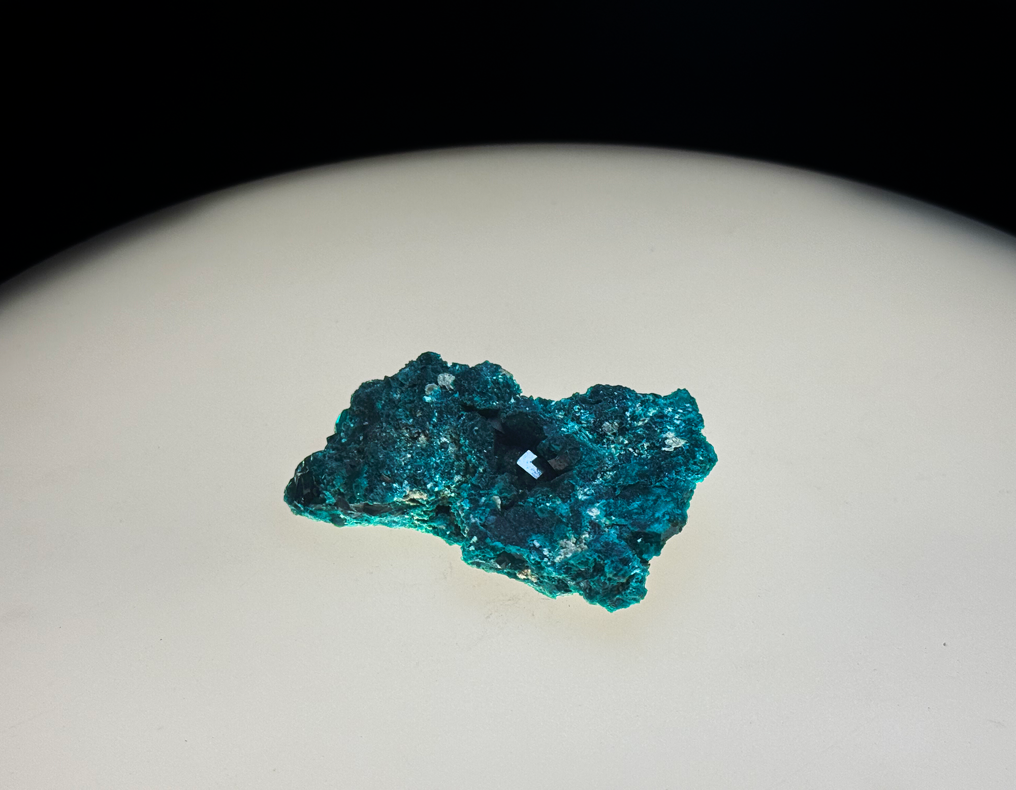 Dioptase on Matrix - Kaokoveld, Namibia