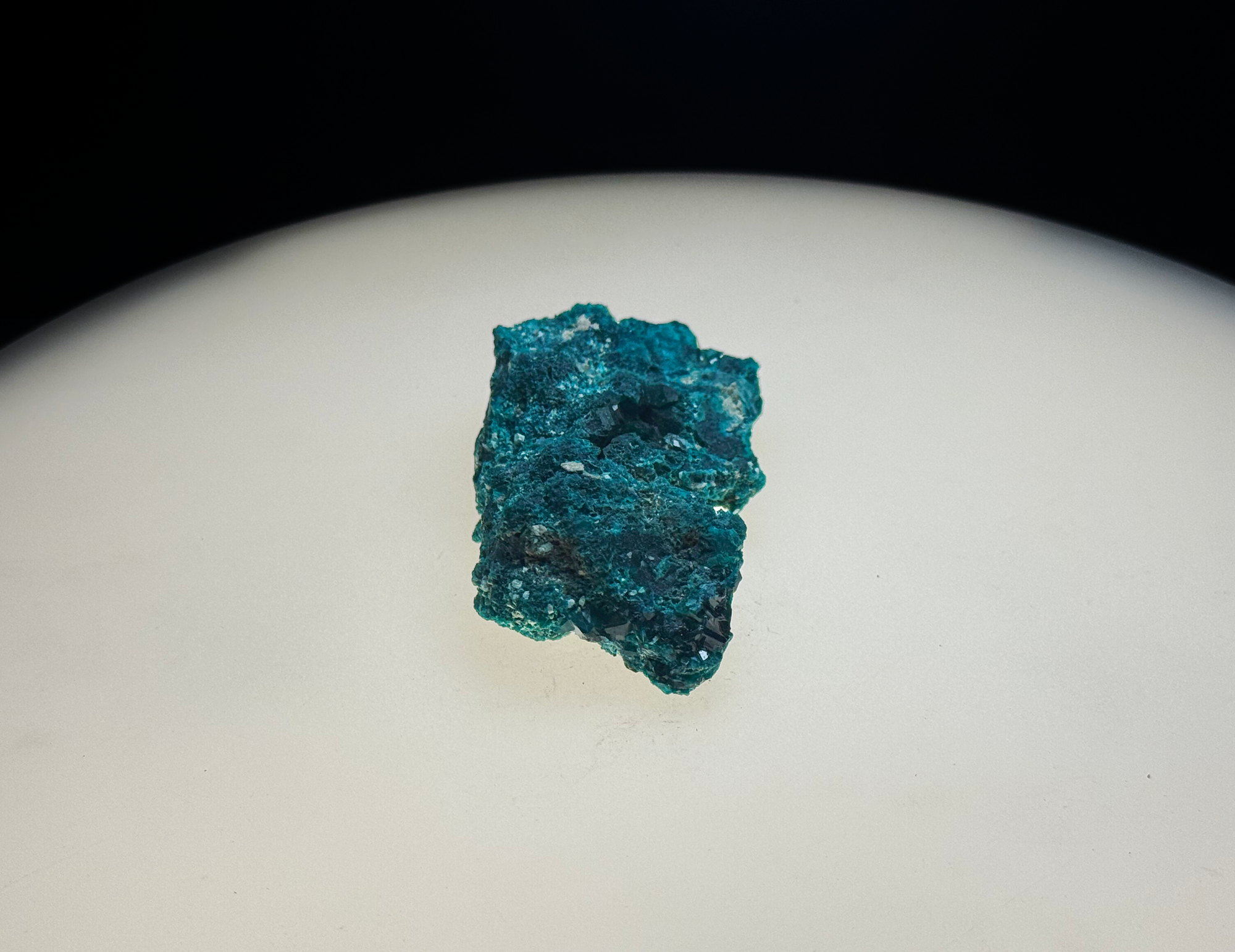 Dioptase on Matrix - Kaokoveld, Namibia