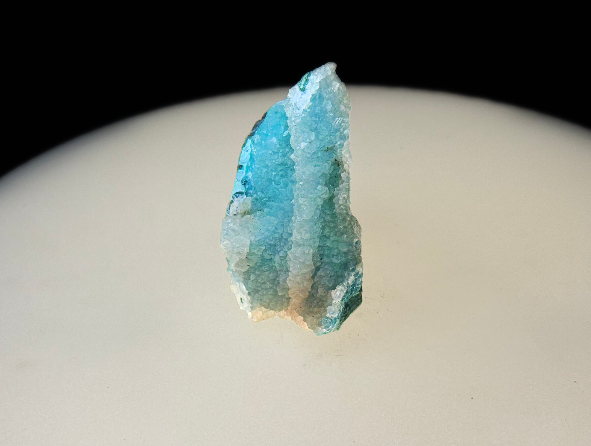 Dioptase on Quartz Matrix - Kaokoveld, Namibia