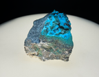 Chrysocolla with Tenorite on Matrix mineral specimen from Kaokoveld, Namibia
