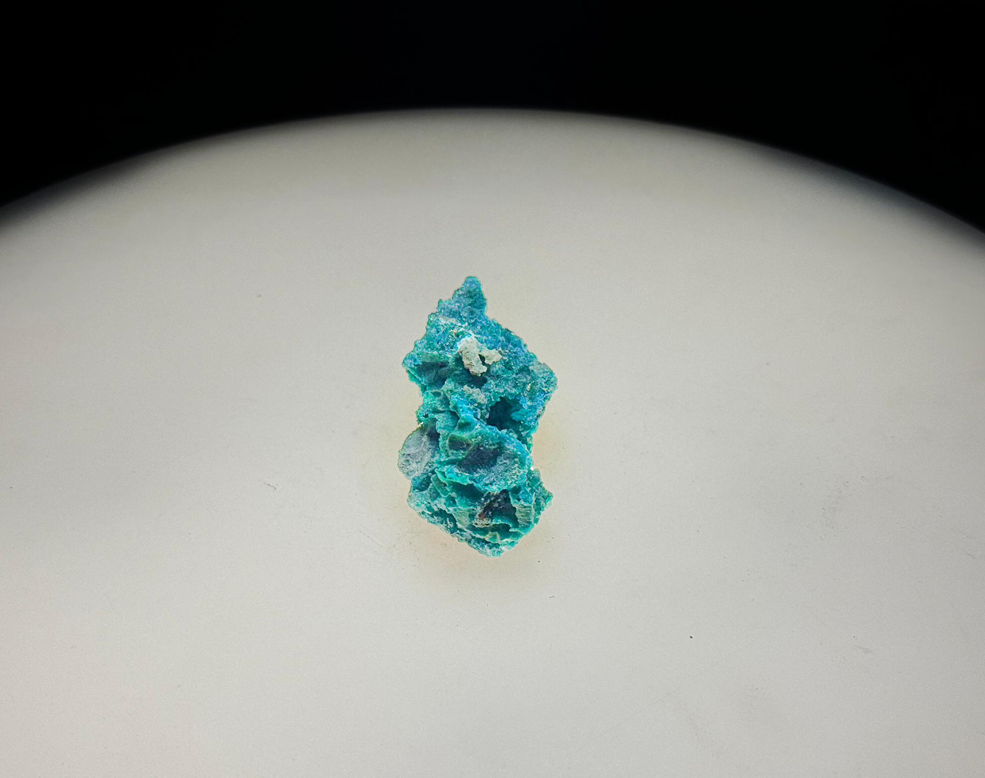 Chrysocolla with Minor Dioptase on Porous Matrix - Kaokoveld, Namibia