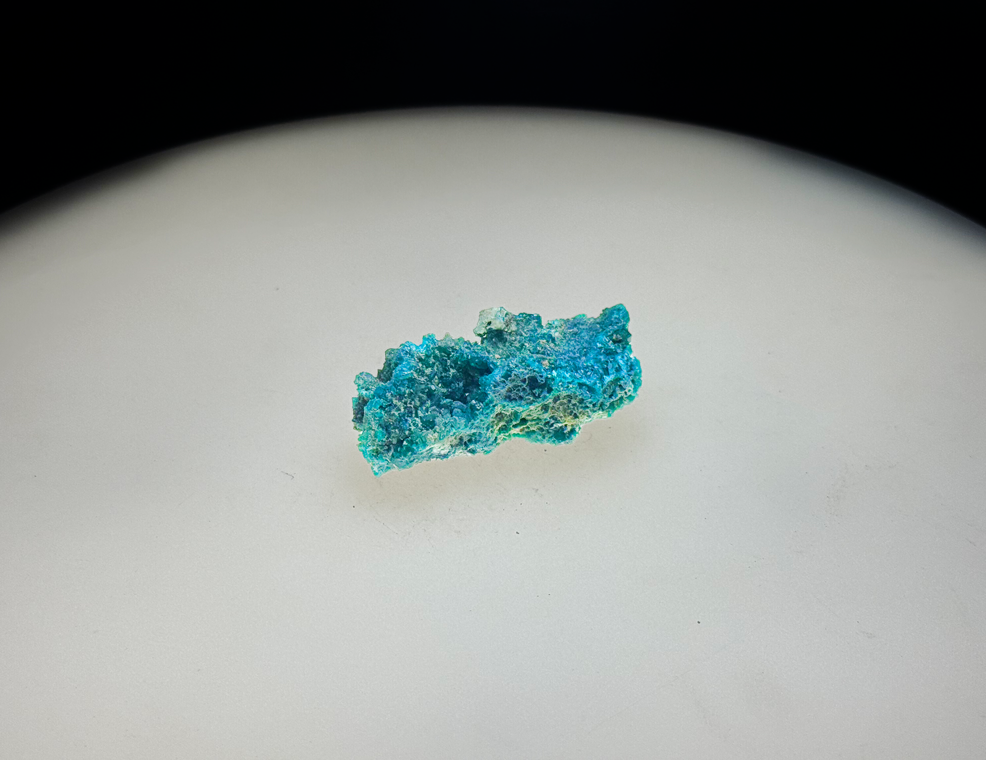 Chrysocolla with Minor Dioptase on Porous Matrix - Kaokoveld, Namibia