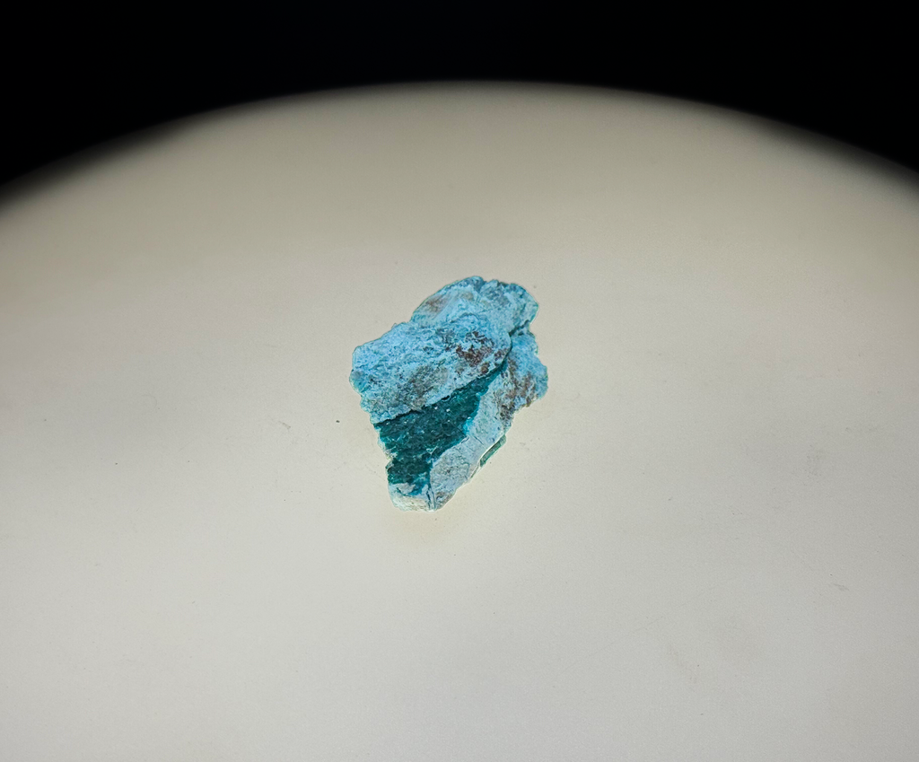 Chrysocolla with Minor Dioptase on Matrix mineral specimen from Kaokoveld, Namibia