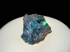 Azurite–Malachite with Chrysocolla on Iron-Rich Matrix - Kaokoveld, Namibia