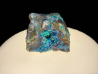 Chrysocolla with Azurite and Quartz on Copper-Rich Host Rock - Kaokoveld, Namibia